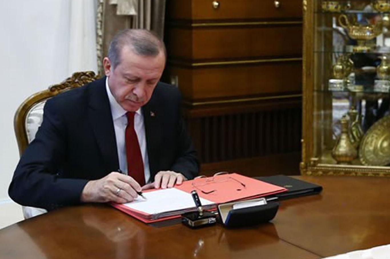 Cumhurbaşkanı Erdoğan 5 şehre yeni müftü atadı